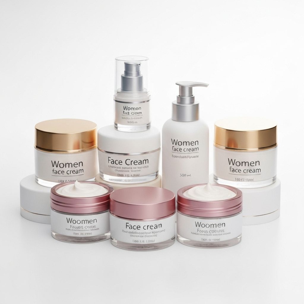 Women's face creams
